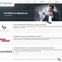 EuroSpektrum - widok portfolio